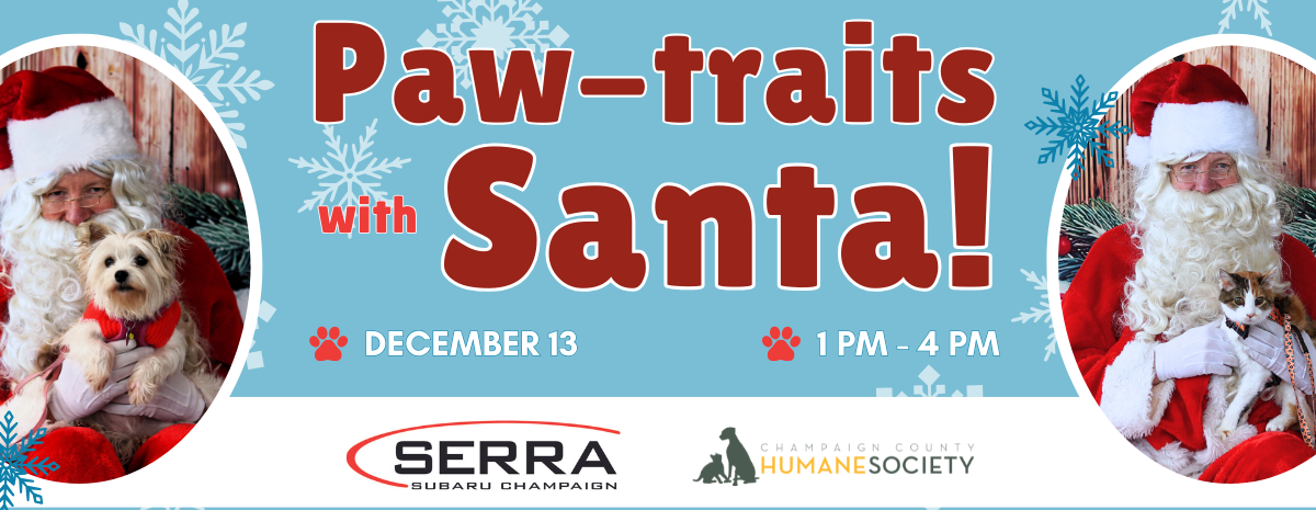 Paw-traits with Santa 2025